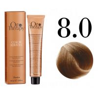 Безаммиачная крем-краска для волос ORO Therapy Color Keratin 8.0, светлый блонд, 100мл