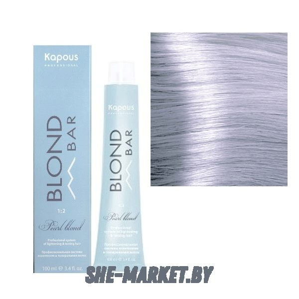 Крем-краска для волос Blond Bar ТОН - BB012 Ледяной жасмин, 100мл