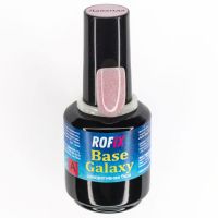 База камуфляжная с блестками каучуковая Base Galaxy  - Лаванда, 15гр