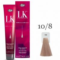 Краска для волос LK OPC Oil Protection Complex 10/8 очень светлый блондин фиолетовый плюс, 100мл