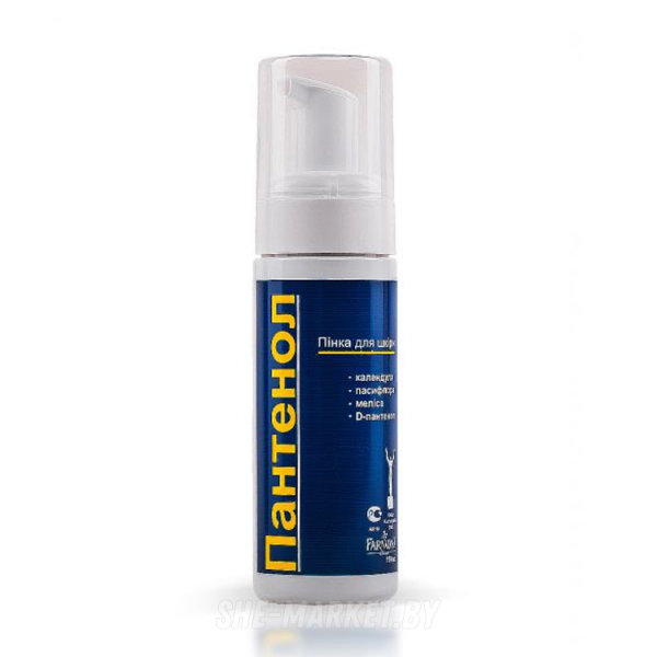 Пенка для лица и тела регенерирующая-успокаивающая/аэрозоль PANTHENOL, 150мл