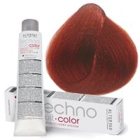 Краска для волос перманентная Techno Fruit Color 6/44 темно-русый насыщенный медный, 100мл