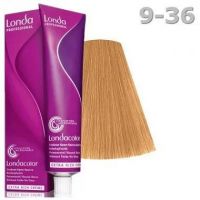Стойкая крем-краска LondaColor 9/36 очень светлый блонд золотисто-фиолетовый, 60мл Стойкая крем-краска LondaColor 9/36 очень светлый блонд золотисто-фиолетовый, 60мл