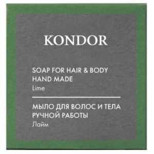 Мыло для волос и тела ручной работы Лайм Care Hair&Body, 130г Мыло для волос и тела ручной работы Лайм Care Hair&Body, 130г