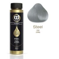 Масло для окрашивания волос без аммиака Olio Colorante 5 Magic Oils, тон СТАЛЬ, 50 мл