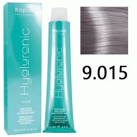 Крем-краска для волос Hyaluronic acid 9.015 Очень светлый блондин пастельный стальной, 100 мл Крем-краска для волос Hyaluronic acid 9.015 Очень светлый блондин пастельный стальной, 100 мл