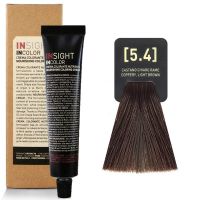 Крем-краска для волос Incolor permanent color ТОН 5.4, 60мл