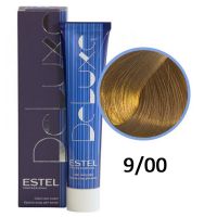 Краска-уход для волос Deluxe 9/00 блондин для седины 60мл