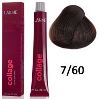 Краска для волос Collage creme hair color ТОН - 7/60, 60мл