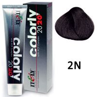 Краска для волос Сolorly 2020 ТОН 2N Очень темный каштан, 60мл