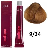 Краска для волос Collage creme hair color ТОН - 9/34, 60мл
