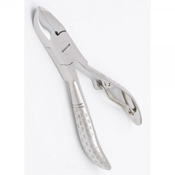 Кусачки для ногтей (15мм), вогнутое лезвие, одинарная пружина, AT 871 Le Rose