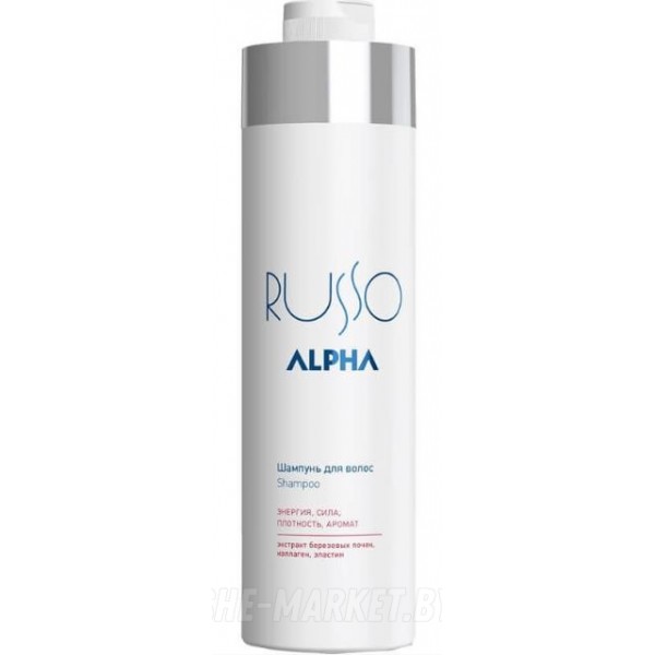 Шампунь для волос мужской ALPHA RUSSO, 1 л