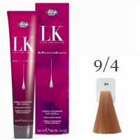 Краска для волос LK OPC Oil Protection Complex 9/4 очень светлый блондин махагоновый, 100мл
