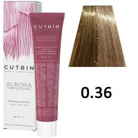 Крем-краска для волос AURORA 0.36 Permanent Hair Color, 60мл