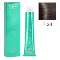 Крем-краска для волос Hyaluronic acid 7.28 Блондин перламутровый шоколадный, 100 мл Крем-краска для волос Hyaluronic acid 7.28 Блондин перламутровый шоколадный, 100 мл