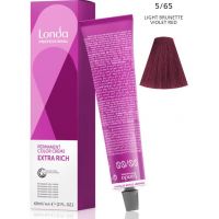 Стойкая крем-краска LondaColor 5/65 светлый шатен фиолетово-красный 60мл Стойкая крем-краска LondaColor 5/65 светлый шатен фиолетово-красный 60мл