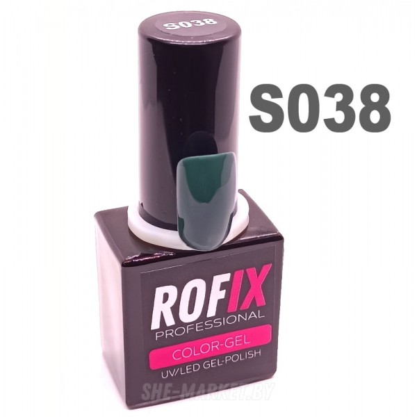 Гель-лак Rofix Color-Gel #S038, 10гр