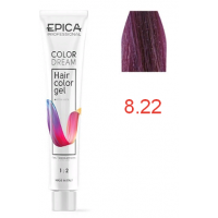 Гель-краска COLORDREAM 8.22 светло-русый фиолетовый интенсивный, 100мл
