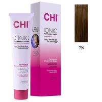 Безаммиачная крем-краска для волос Ionic Permanent Shine Hair Color 7N, 85гр