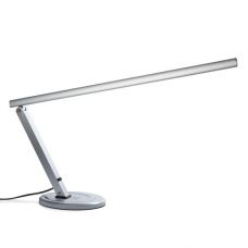 Светодиодная лампа для рабочего стола - серебряная