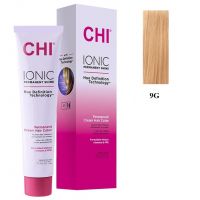 Безаммиачная крем-краска для волос Ionic Permanent Shine Hair Color 9G, 85гр