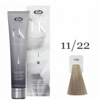 Краска для волос LK OPC Oil Protection Complex 11/22 супер осветляющий интенсивный пепельный блонд, 100мл