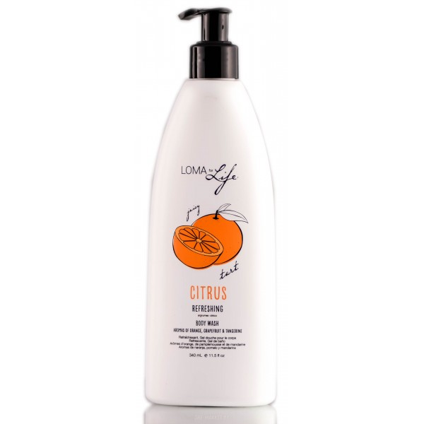 Гель для душа с ароматом цитруса Citrus Refreshing Body Wash, 340мл