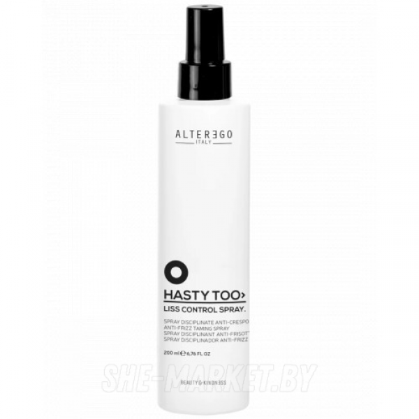 Неаэрозольный лак для волос стойкой фиксации HASTY TOO ECO HAIRSPRAY LISS CONTROL, 200мл