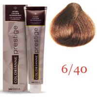 Крем краска для волос Colorianne Prestige ТОН - 6/40 Темный медный блонд, 100мл Крем краска для волос Colorianne Prestige ТОН - 6/40 Темный медный блонд, 100мл