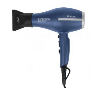 Фен EXCEPTION Compact 2200 синий, компактный 2200 Вт, ионизация, 2 насадки Фен EXCEPTION Compact 2200 синий, компактный 2200 Вт, ионизация, 2 насадки