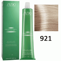 Крем-краска для волос Studio Professional Coloring 921 суперосветляющий фиолетово-пепельный блонд , 100мл