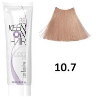Крем-краска для волос VELVET COLOUR CREAM ТОН - 10.7, 100мл