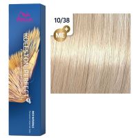 Стойкая крем-краска Koleston Perfect ME+ 10/38 Bright blonde golden pearl Насыщенные натуральные 60мл