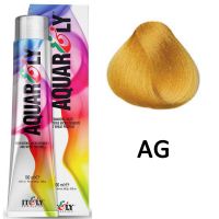 Кремообразный краситель для волос Aquar ly AG Желтый, 60мл