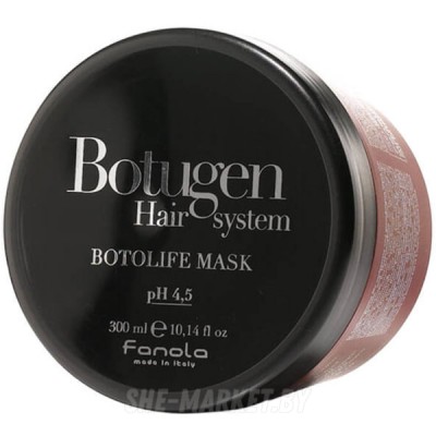 Восстанавливающая маска для ломких и поврежденных волос Botogen Hair System Botolife, 300мл