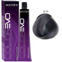 Крем-краска для волос Color Evo 0.11 Пепельный интенсивный 100мл