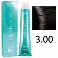 Крем-краска для волос Hyaluronic acid  3.00 Темно-коричневый интенсивный, 100 мл