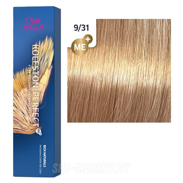 Стойкая крем-краска Koleston Perfect ME+ 9/31 Насыщенные натуральные 60мл