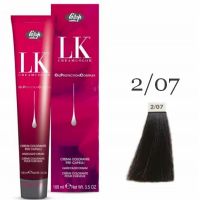 Краска для волос LK OPC Oil Protection Complex 2/07 брюнет натуральный бежевый, 100мл