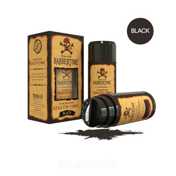 Комуфляжная пудра для волос Черная, 21гр