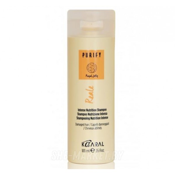 Восстанавливающий шампунь для поврежденных волос Reale Shampoo Purify, 100мл