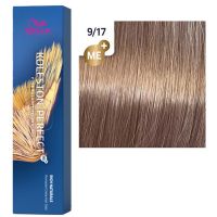 Стойкая крем-краска Koleston Perfect ME+ 9/17 Very light blond ashy-brown Насыщенные натуральные 60мл