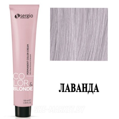 Крем-краска для волос COLOR BLONDE PASTEL METALLIC Лаванда, 100мл