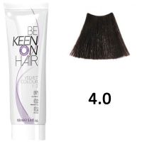 Крем-краска для волос VELVET COLOUR CREAM ТОН - 4.0, 100мл