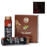 Масло для окрашивания волос Olio Colorante 5.14, 50мл