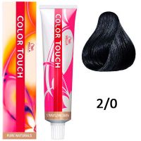 Оттеночная краска Wella Color Touch 2/0 Чистые натуральные 60мл