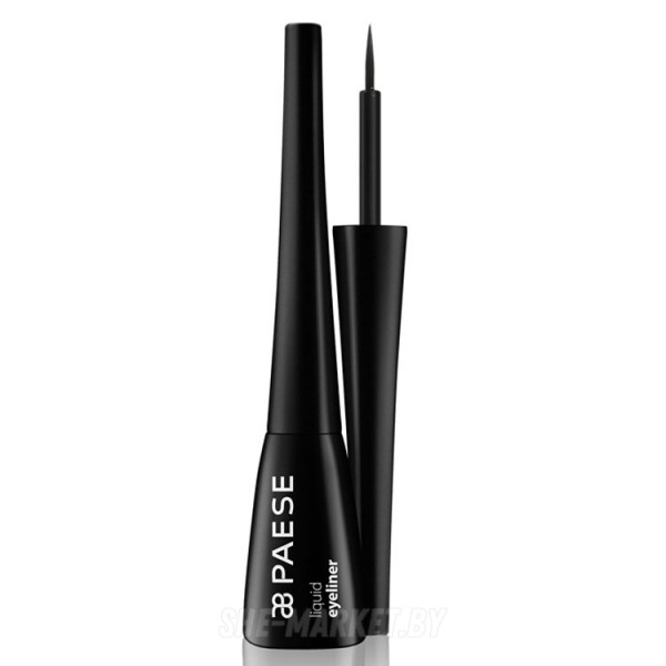 Подводка для глаз с тонкой кисточкой (черный)  Liquid eyeliner  4,5мл