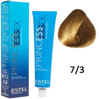 Крем-краска для волос PRINCESS ESSEX 7/3 средне-русый золотистый/ ореховый 60мл