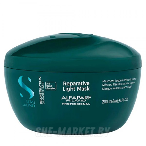 Маска восстанавливающая для тонких поврежденных волос Reconstruction Reparative Light Mask, 200мл